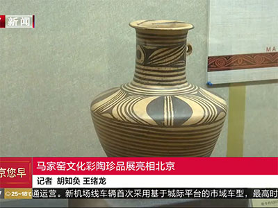 马家窑文化彩陶珍品展亮相北京
